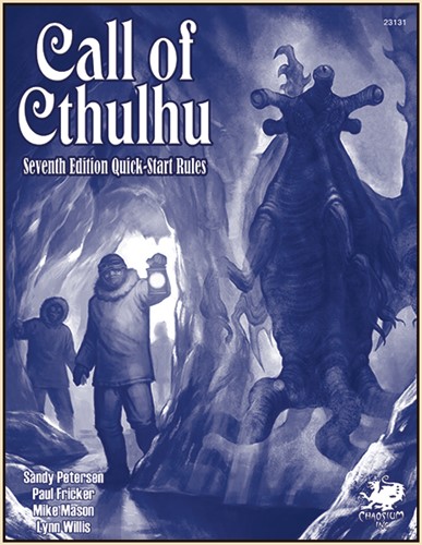 CT23131 Call of Cthulhu RPG: 7th Edition Quick Start published by Chaosium