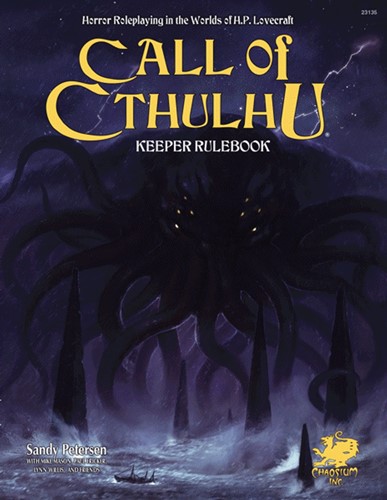 CT23135 Call of Cthulhu RPG: 7th Edition Core Rulebook published by Chaosium