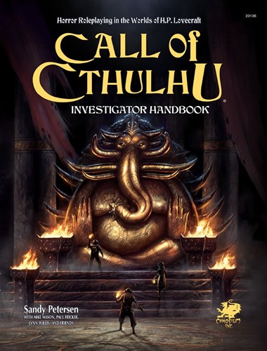 CT23136 Call of Cthulhu RPG: 7th Edition Investigators Handbook published by Chaosium