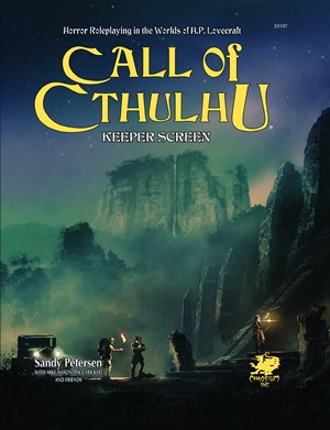 CT23137 Call of Cthulhu RPG: 7th Edition Keepers Screen published by Chaosium