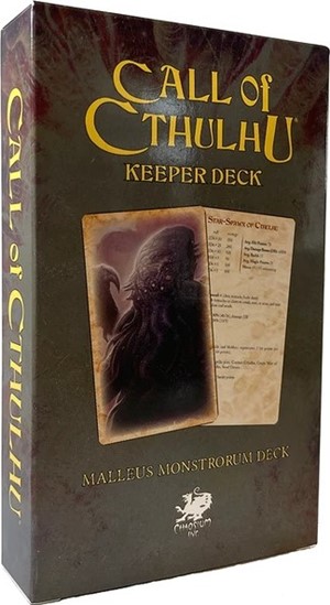 CT23171 Call of Cthulhu RPG: Malleus Monstrorum: Keeper Deck published by Chaosium