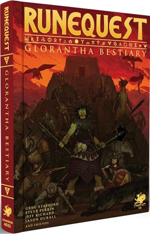 CT4032H Runequest RPG: Roleplaying In Glorantha Bestiary published by Chaosium