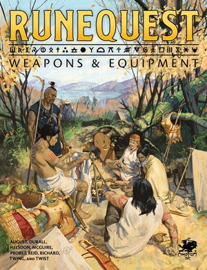 2!CT4036H RuneQuest RPG: Weapons And Equipment published by Chaosium
