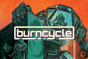 CTGBRNGAME001 Burncycle Board Game published by Chip Theory Games