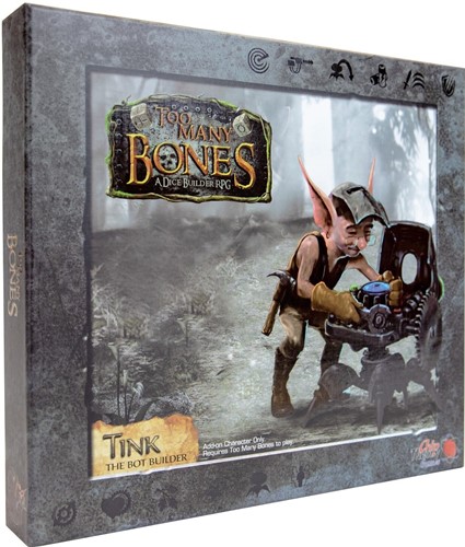 CTGTMBADD002 Too Many Bones Board Game: Tink The Bot Builder Expansion published by Chip Theory Games