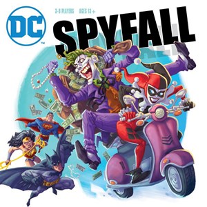 CZE01996 DC Spyfall Card Game published by Cryptozoic Entertainment