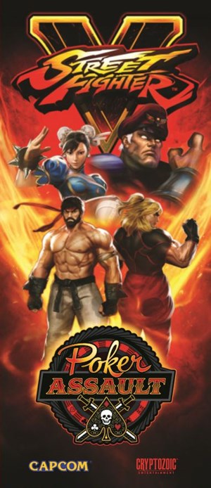 2!CZE026636 Street Fighter Vs Poker Assault Card Game published by Cryptozoic Entertainment