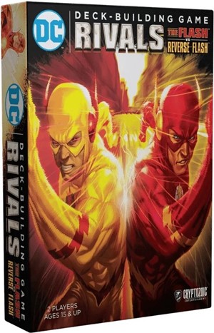 2!CZE28975 DC Comics Deck Building Card Game: Rivals Flash Vs Reverse Flash published by Cryptozoic Entertainment
