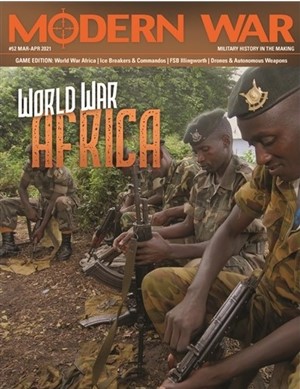 DCGMW52 Modern War Magazine #52: World War Africa: The Congo 1998-2001 published by Decision Games