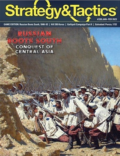 DCGST338 Strategy And Tactics Issue #338: Russian Boots South 1850-90 published by Decision Games
