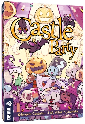 DEVBGCASTLE Castle Party Board Game published by Devir