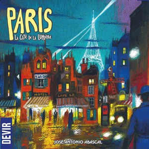 DEVBGPAREN Paris Board Game: City Of Lights published by Devir Games