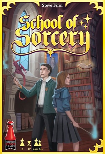 DFG003 School Of Sorcery Board Game published by Dr Finns Games
