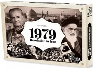 2!DIEDTZ1979 1979: Revolution In Iran Board Game published by Dietz Foundation