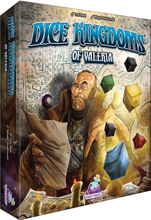2!DLYDKOV001 Dice Kingdoms Of Valeria Board Game published by Daily Magic Games