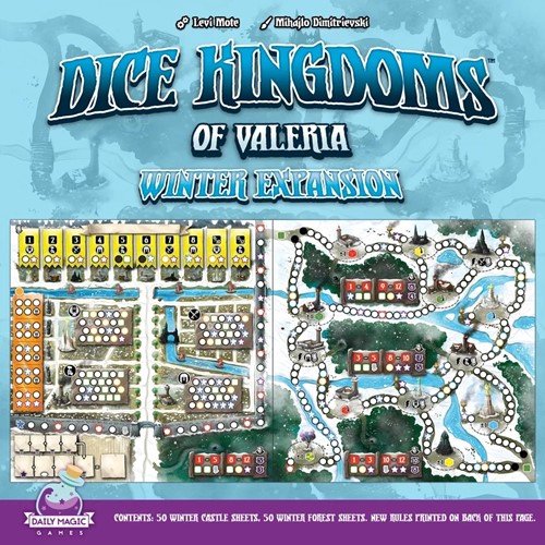 DLYDKOV003 Dice Kingdoms Of Valeria Board Game: Winter Expansion published by Daily Magic Games