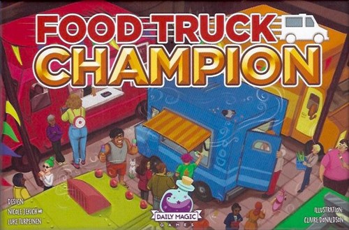 DLYFTC001 Food Truck Champion Board Game published by Daily Magic Games