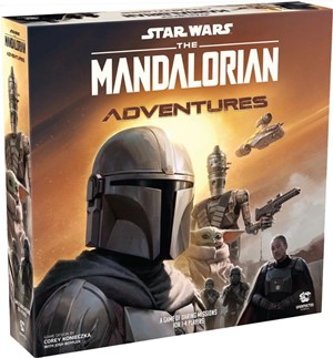DMGASMUG05 Star Wars The Mandalorian Board Game: Adventures (Damaged) published by Unexpected Games