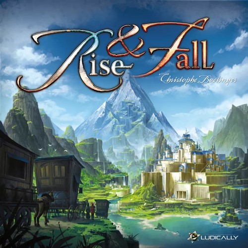 DMGBOMRAF3D Rise And Fall Board Game (Damaged) published by Bombyx Studios