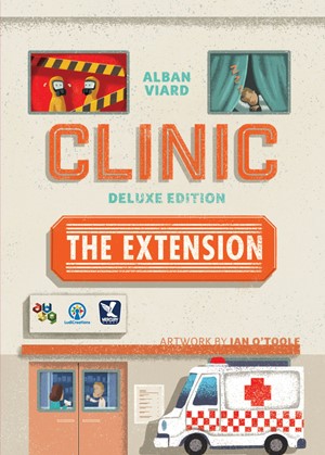 DMGCAPCLI01 Clinic Board Game: Deluxe Edition Extension 1 (Damaged) published by Capstone Games