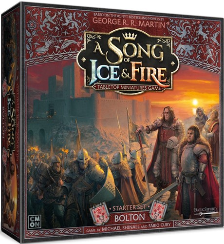 DMGCMNSIF005 Song Of Ice And Fire Board Game: Bolton Starter Set (Damaged) published by CoolMiniOrNot