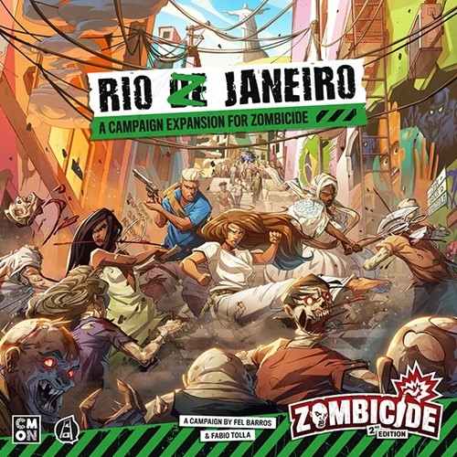 DMGCMNZCD013 Zombicide Board Game: 2nd Edition Rio Z Janeiro Expansion (Damaged) published by CoolMiniOrNot