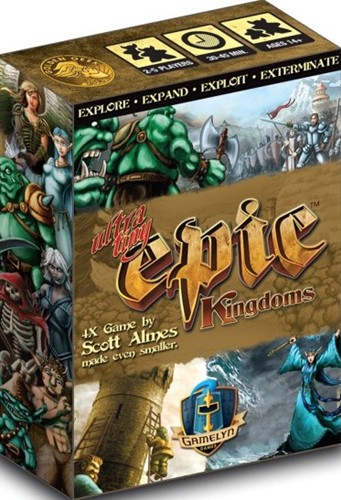 DMGGAMUTEKS Ultra Tiny Epic Kingdoms Card Game (Damaged) published by Gamelyn Games