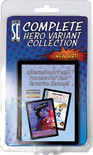 DMGGTGSOTMVARC Sentinels Of The Multiverse Card Game: Complete Hero Variant Collection (Damaged) published by Greater Than Games