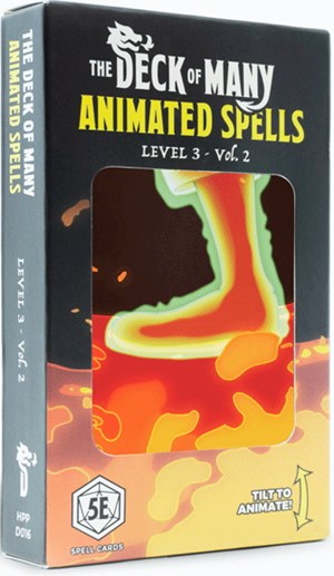 DMGHITD016 Animated Spells Deck: Level 3 Volume 2 (Damaged) published by Hit Point Press