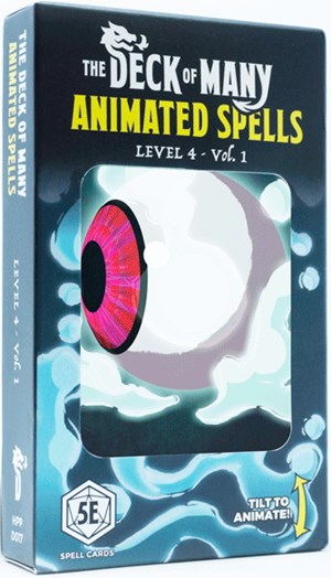 DMGHITD017 Animated Spells Deck: Level 4 Volume 1 (Damaged) published by Hit Point Press