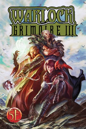 DMGKOB9276 Dungeons And Dragons RPG: Warlock Grimoire 3 (Damaged) published by Kobold Press