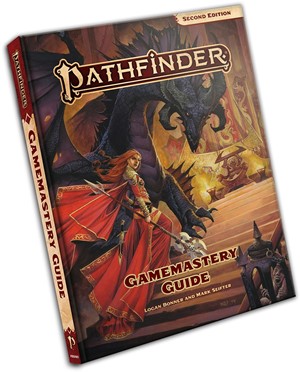DMGPAI2103 Pathfinder RPG 2nd Edition: Gamemastery Guide (Hardcover) (Damaged) published by Paizo Publishing