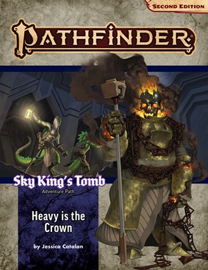 DMGPAI90195 Pathfinder 2 #194 Sky King's Tomb Chapter 3: Heavy Is The Crown (Damaged) published by Paizo Publishing
