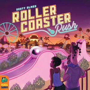 DMGPAN202115 Roller Coaster Rush Board Game (Damaged) published by Pandasaurus Games