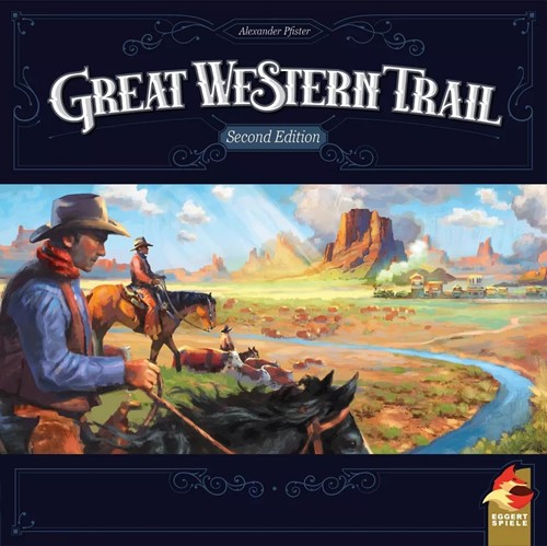 DMGPBGESG50160 Great Western Trail Board Game: 2nd Edition (Damaged) published by Plan B Games
