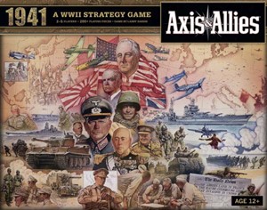 DMGRGS02553 Axis And Allies Board Game: 1941 (Damaged) published by Renegade Game Studios