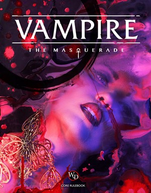 DMGRGS09382 Vampire The Masquerade RPG: 5th Edition Core Rulebook (Damaged) published by Renegade Game Studios