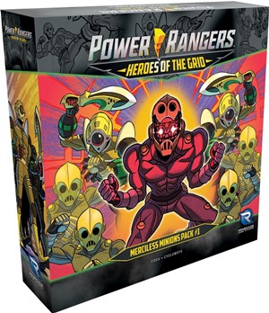 DMGRGS2321 Power Rangers Board Game: Heroes Of The Grid Merciless Minions Pack #1 (Damaged) published by Renegade Game Studios