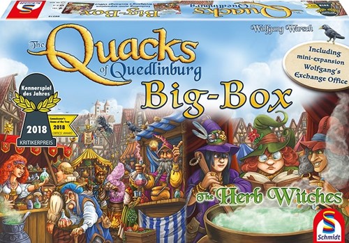 DMGSCH88315 The Quacks Of Quedlinburg Board Game: Big Box Edition (Damaged) published by Schmidt-Spiele