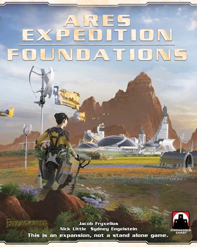 Terraforming Mars Card Game: Ares Expedition Foundations Expansion (Damaged)
