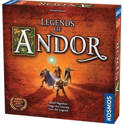 DMGTHK691745 Legends Of Andor Board Game (Damaged) published by Kosmos Games