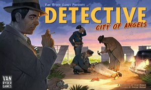 DMGVRG007 Detective Board Game: City Of Angels (Damaged) published by Van Ryder Games