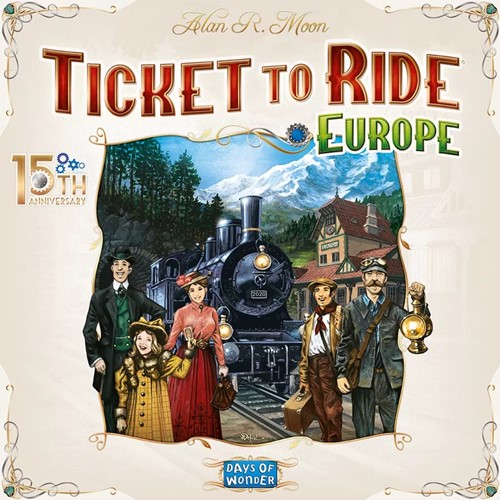 Ticket To Ride Board Game: Europe 15th Anniversary Collector's Edition