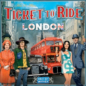 DOW720061 Ticket To Ride Board Game: London published by Days Of Wonder