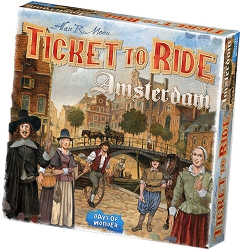 DOW720163 Ticket To Ride Board Game: Amsterdam published by Days Of Wonder