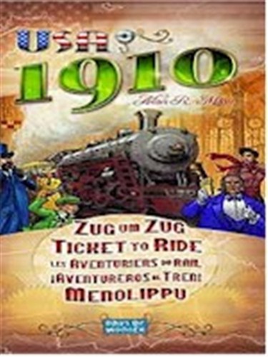 DOW7216 Ticket To Ride Board Game: USA 1910 Expansion published by Days Of Wonder