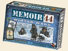 DOW730018 Memoir '44 Board Game: Winter Wars Expansion: The Ardennes Offensive published by Days Of Wonder