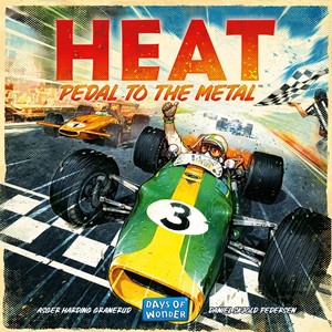 DOW9101 Heat Board Game: Pedal To The Metal published by Days Of Wonder