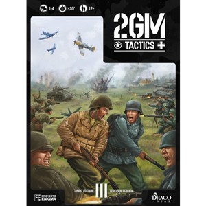 3!DRA2GMDX 2GM Tactics Deluxe Board Game published by Draco Ideas