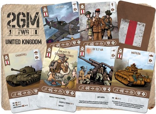 DRA2GMUK 2GM Tactics Board Game: United Kingdom Expansion published by Draco Ideas